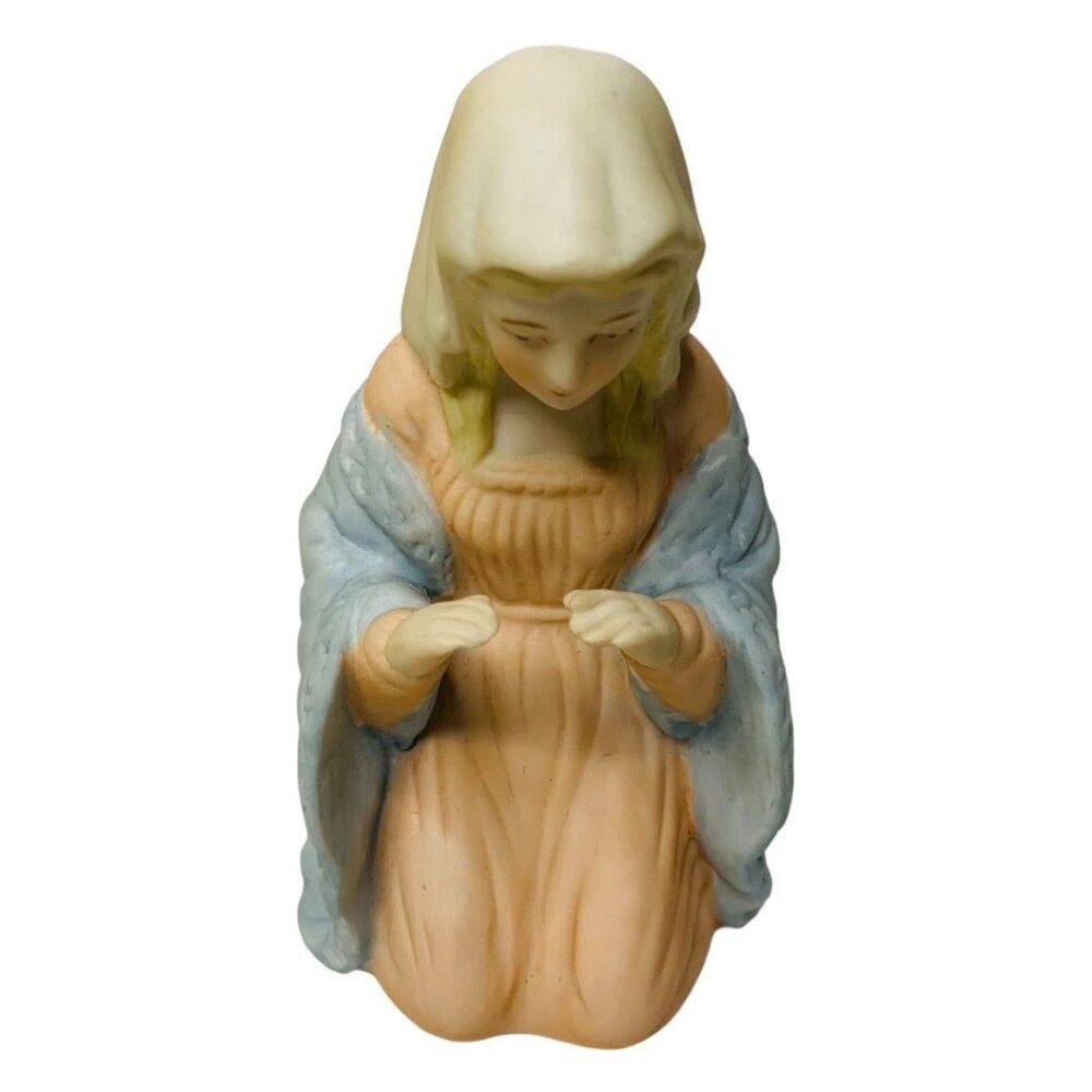 Lefton 1983 Mary The Christopher Collection Nativity Figure No Box 4.5" 00350 Pa